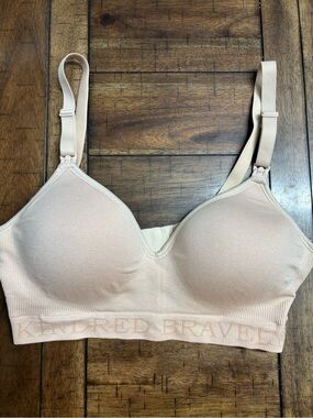 Kindred Bravely Beige Seamless Nursing & Maternity Bra